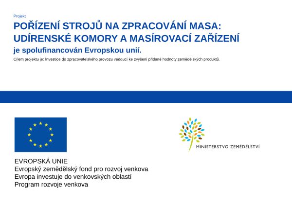 Projekt spolufinancován Evropskou unií – publicita 3